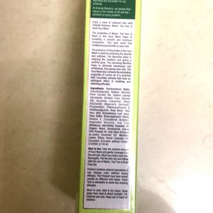 NEEM TEA TREE & BASIL FACEWASH