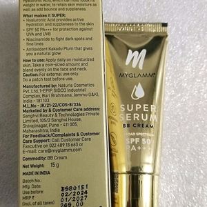 MyGlamm Super Serum BB Cream - 201 Pine