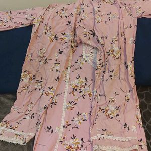 Pink Kurta Palazzo