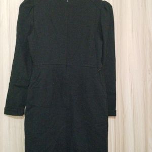 Black Puff Dress (Women's)