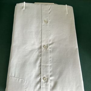 White Cotton Brand New Shirt