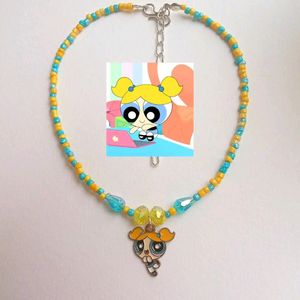 Power Puff Girl Necklace