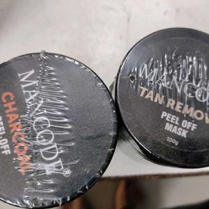 Combo Of Charcoal Peeloff Mask And Tan Removal