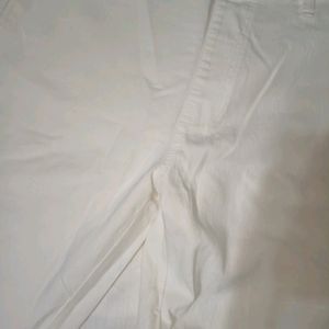 White Skinny Trousers For Women