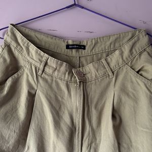 Trendy Khaki Trousers Pants *like New*