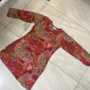 Red Mul Kurta