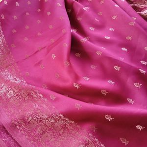 Semisilk Reversible Saree