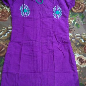 Purple 💜 Colour Kurti