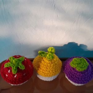 Triro Friends Crochet keychain/ Bagcharm