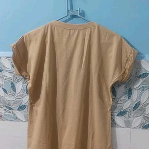 Beige Color Tshirt