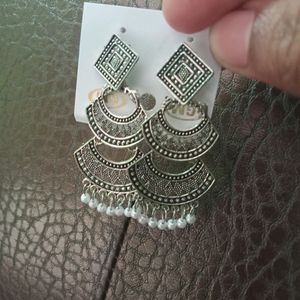 Platinum Earings