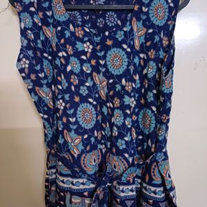 Traditional Printed Cotton Dress