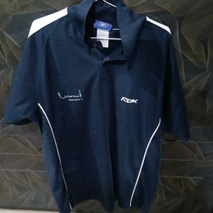 Reebok Navy Blue Sports T-shirt L Size