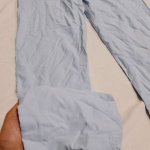 Cotton Sky Blue Jeggings