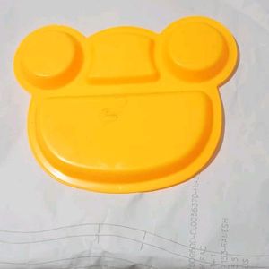 Plastic Plates For Kids Pack Of 4