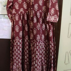 Max Collection Pure Cotton Long frock