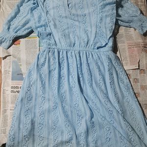 Blue Branded Princess Feel Dress