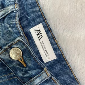 ZARA brand High Waist Denim