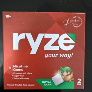 Ryze Quit Smoking Gums Pack of 5