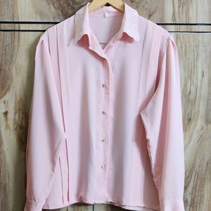 Peach Colour Shirt Bust Size-42