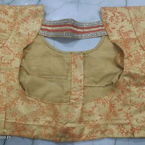 pretty shimmry blouse.