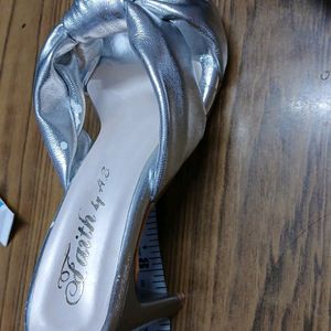 Silver Heels for Party,office,outing