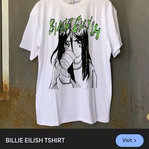 Clearance Sale Billie Ellish Anime T-shirt 🎀