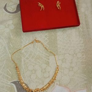 Gold Plated Artifisial Neckless