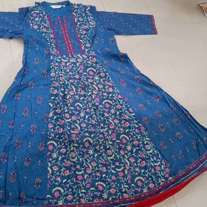 Biba anarkali Floral Print