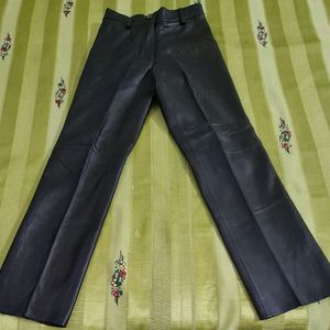 Pure Genuine Black leather pants