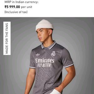 REAL MADRID ADIDAS ORIGINALS THIRD KIT 2024/25