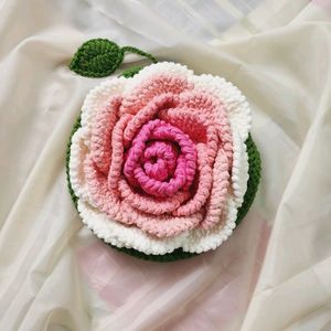 Crochet Rose Sling Bag