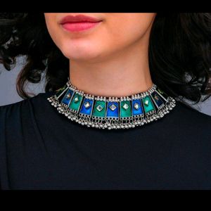 Heritage Heirloom Ethnic Enamel Choker