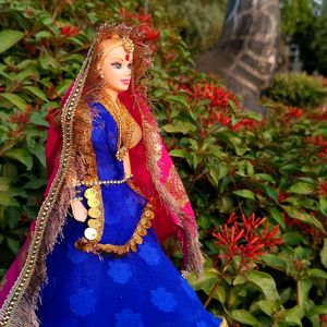 Barbie Doll With Indian Attire