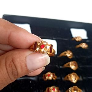 Only Ring 💍 (Golden) Only15/-