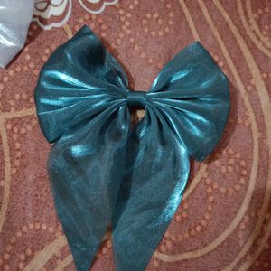 Satin Shine Hair Bow Clip