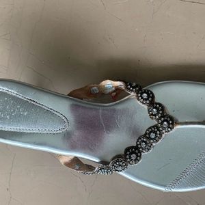 Silver Sandals