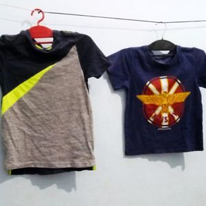 Combo Of Two Boys Tshirt 👕 6-8yrs.