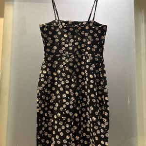 Rio Black Sunflower Dress - XS