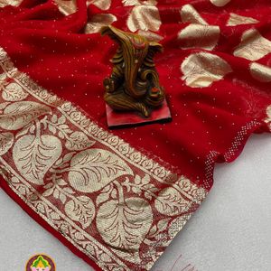 Viscose Georgette Saree