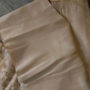 Indo Western Silk Kutra With Pajami