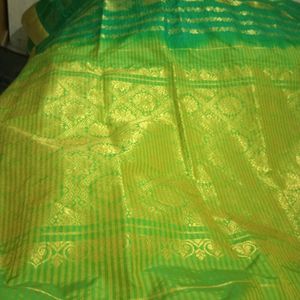 Green Pattu Saree