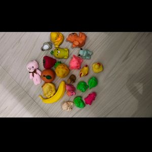 21 Mix Fruit Vegetable Chuchu Toys