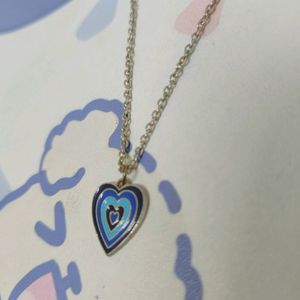 Aesthetic Pinteresty Heart Pendant Chain🎀