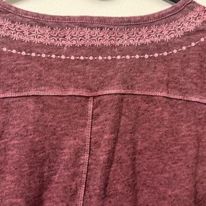 Brownish Red Tunic Top