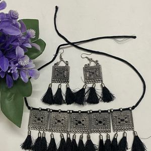 Oxidised Jwellery Set