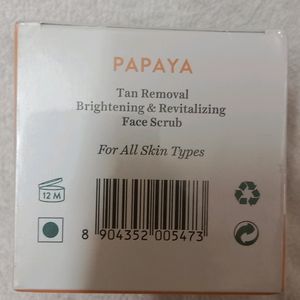 Papaya Tan Removal Scrub