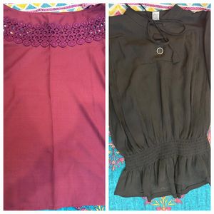 2 Combo Tops In A Very Good Condition