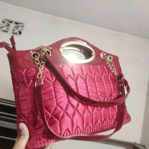 Lovely 😍 😍 Cherry 🍒🍒 colour sling bag 🛍️🛍️