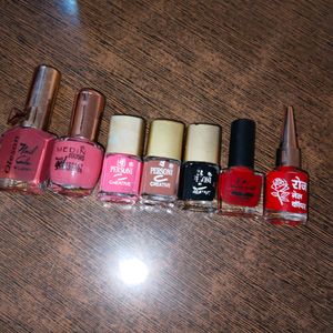 Exclusive Combo Of 7 Beautiful Nailpolish 🚨 💅✨